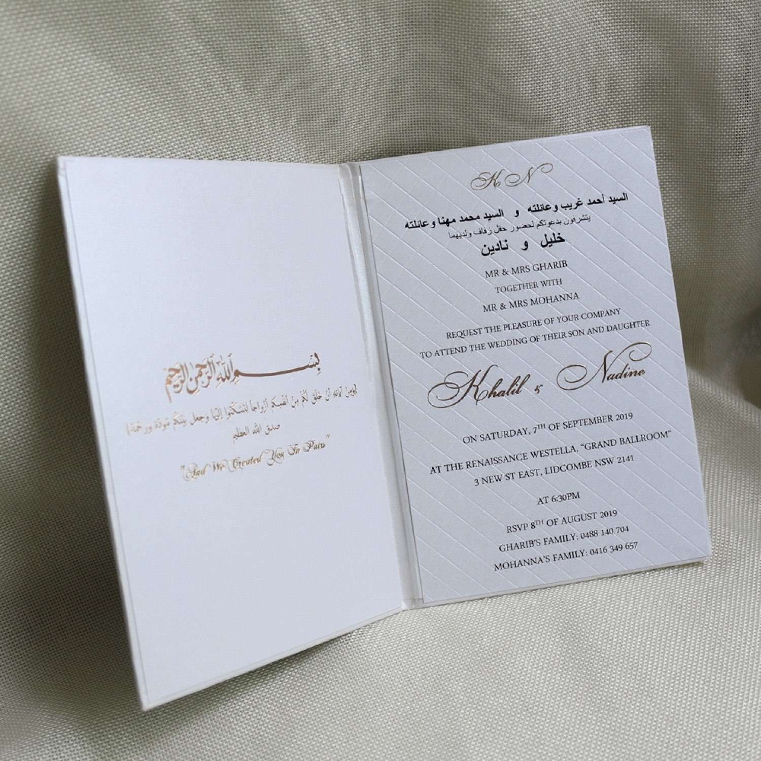 Hard Cover Invitation Card With Envelope Wedding Invitation Foiling Printing New Invitation